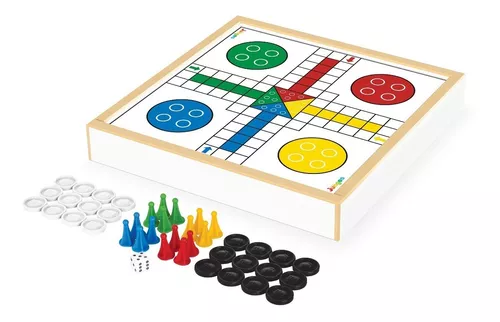 JOGO LUDO 27X27 CM - Ditlanta distribuidora