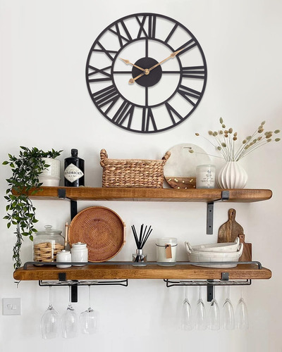 Reloj De Pared De Cocina, Reloj De Pared Analógico Silencios