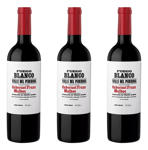 Fuego Blanco Cabernet Franc-malbec 750ml X3 - Oferta Celler