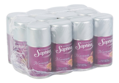 Fragancias Saphirus Pack 12 Unidades Repuestos Aromatizador