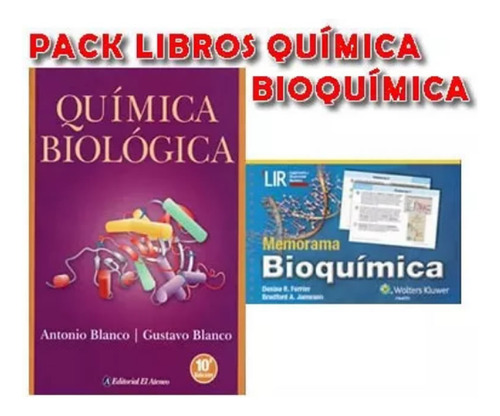 Pack Blanco Quimica Biologica Y Ferrier Memorama Bioquimica