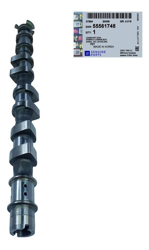 Imagen 6 de 10 de Arbol De Levas Admision Chevrolet Cruze 1.8 Original
