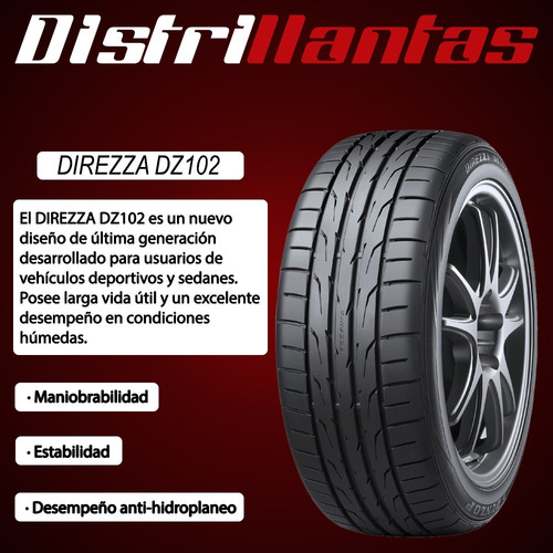 Kit 4 Neumáticos 205 55 15 Dunlop Dz102 Vw Cross Fox Audi A1