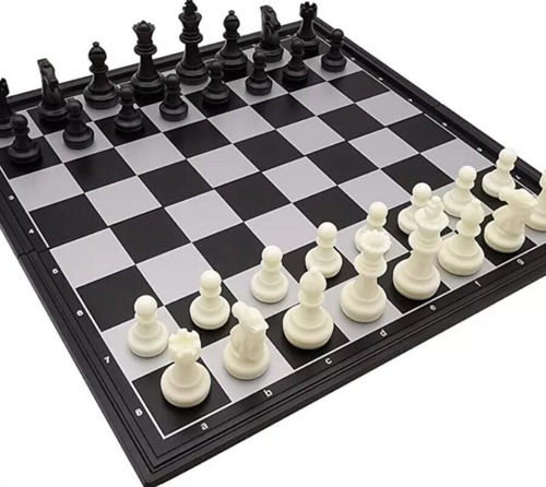 Ajedrez Magnético Juego De Mesa Chess Game Tablero 33x33cm