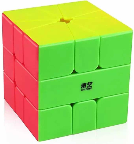 Marco profesional Qiyi Square-1 Qifa de Magic Cube, color sin pegatinas