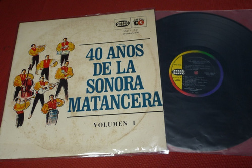 Jch- 40 Años De La Sonora Matancera Vol.1 Salsa Lp