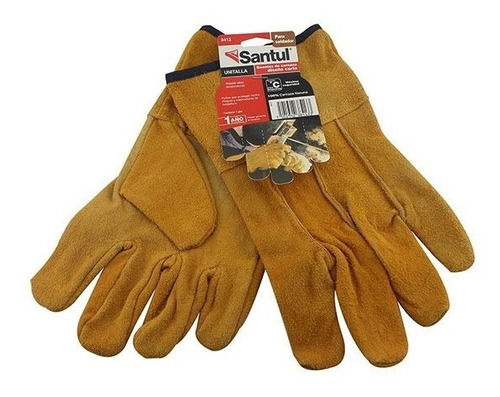 Guantes De Carnaza Santul Unitalla Paquete De 5 Pares