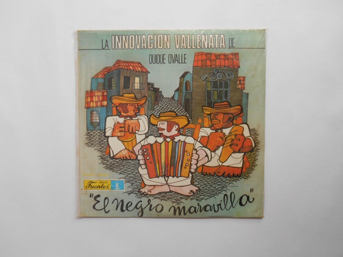 Innovación Vallenata El Negro Maravilla Lp Vinilo Nuevo 1979