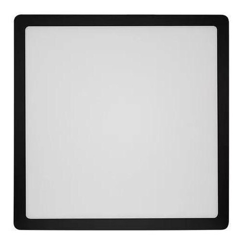 Painel Led Sobrepor 24w 4000k Preto - Blumenau