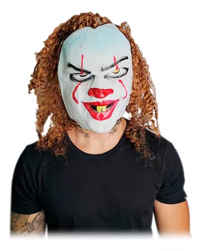 Máscara Látex Payaso Tri-Pelo - Comprar en Krokantes