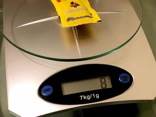 Imagen 2 de 10 de Balanza Digital Cocina Electrónica Plato Vidrio 1g A 7kg