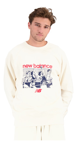 Buzo New Balance De Hombre - Mt31525gie