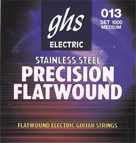 Ghs 1000 Encordado Flat 013 Guitarra Electrica