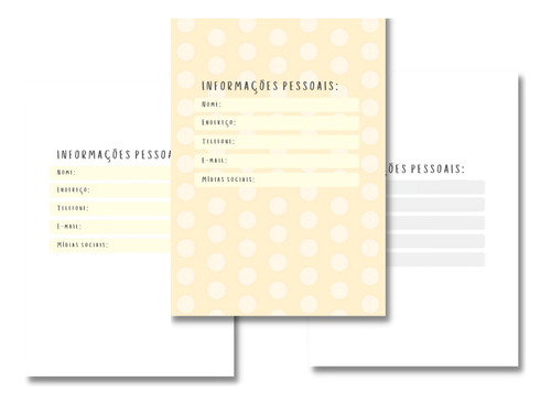 Planner A5 Digital Juaninha Não Datado 100 Folhas
