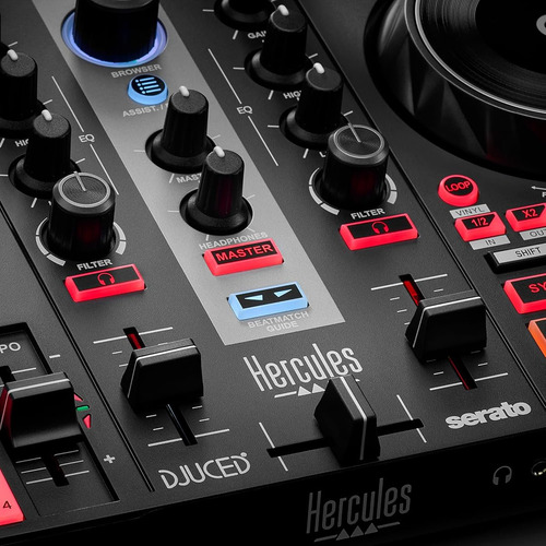 Control De Dj Inpulse 200 Mk2 Basico Para Aprender A Mezclar Black