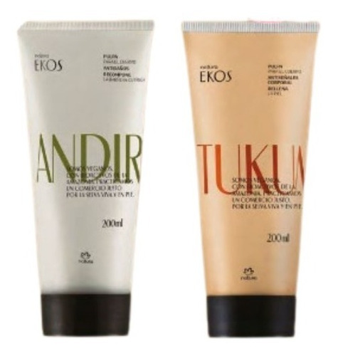 Kit Crema Corporal Ekos Andiroba Y Tukuma 200ml - Natynatura