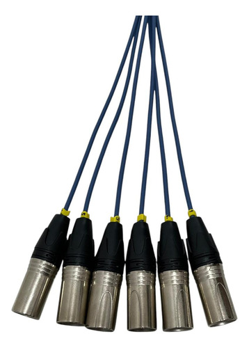 Multicabo Com Medusa 6 Vias Cabos Aquarius - 25 Metros