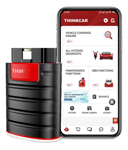 Obd2 Scanner Thinkdiag Bluetooth Full System Bidirectiona...
