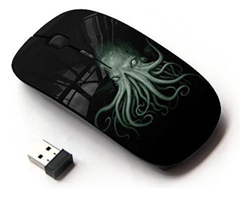 Ratón Inalámbrico 2.4g Koolmouse Octopus Kraken