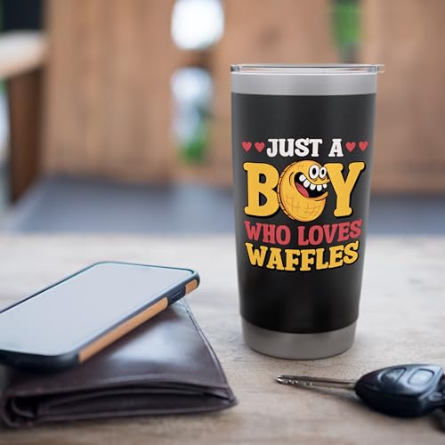 Solo Un Chico Que Ama Los Waffles, Fabricante De Desayuno D