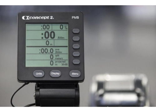 Remadora Concept2 Pm5 Negra E Power Crossfit Xtreme C