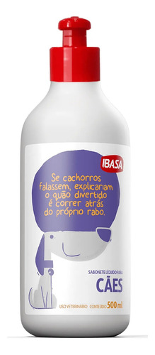 Shampoo Para Perro Pelo Amor Ibasa 500 Ml