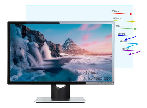 Protector Pantalla Antiluz Azul Sin Burbuja In Filtro Hp