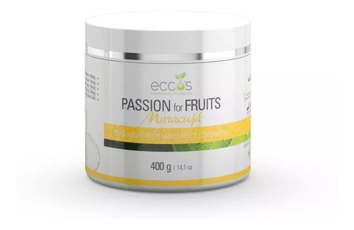 Esfoliante Eccos Cosméticos Passion For Fruits Maracujá 400g