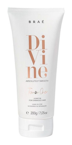 Braé Divine Leave-in 10 Poderes De Reparação Ten In One 200g
