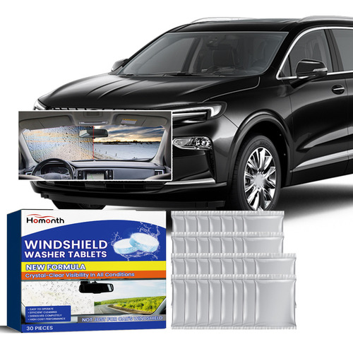Tabletas Limpiadoras Concentradas T Glass Washer Fluid Home