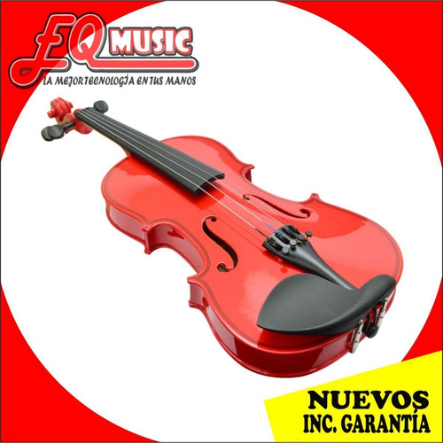 Violin 4/4 Excelente Calidad C/estuche/arco/resina De Paquet