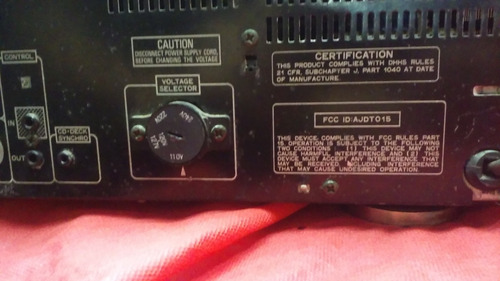 Aparelho Laser Disc Pioneer Cld 1080 ***com Defeito*** (Usado)
