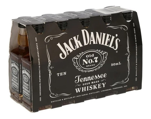 Miniaturas Whisky Jack Daniels 50 Ml // Envío Gratis