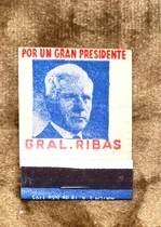 Comprar Caja Fósforos Antigua Uruguay De Colección Política Blancos