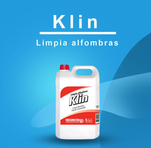 Limpia Alfombras Wassington Klin X 5 Lts.