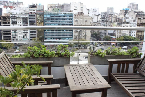 Exc Oficina Sobre Pellegrini, Vista Única Y Doble Terraza! Posib Transf En Vivienda