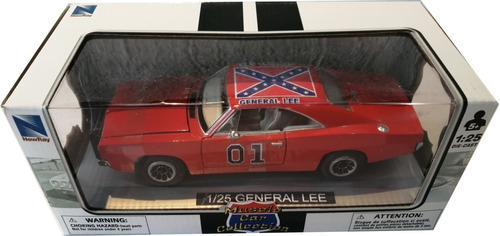 General Lee 1/25 New Ray Dodge Charger 1969 Dukes Of Hazzard