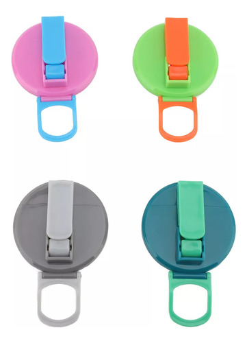 Gpp Pajitas De Silicona Con Tapa Para Lata De Refresco,