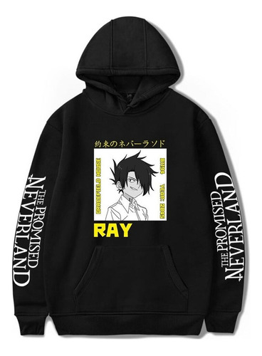 Sudadera Con Capucha The Promised Neverland Ray Graphic Aest