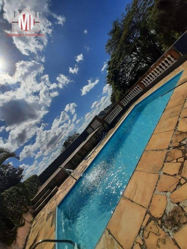 Linda Chácara Com 4 Dormitórios, Pomar, Piscina, Internet Fibra Óptica, À Venda, 3300 M² Por R$ 800.000 - Zona Rural - Pinhalzinho/sp - Ch0912