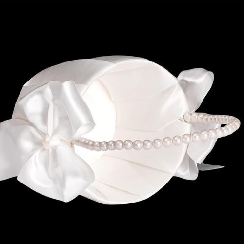 Cestas De Boda Blancas Para Regalos Cesta De Niña De Flores