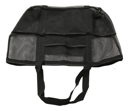 Bolsa De Malla Hueca Para Playa, Extra Grande, De Mano, Negr