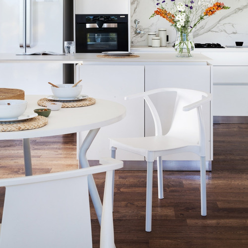 Imagen 5 de 6 de Mesa De Comedor Magnolia 110 Diámetro Rossi