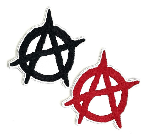 Símbolo De Anarquía, Anarquista, Punk, Gótico, Hilo ...