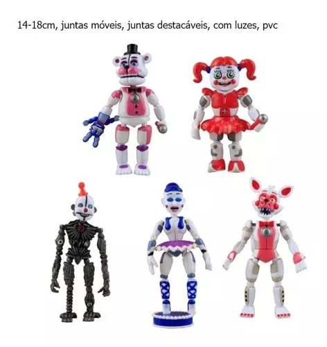 Lindo Boneco Five Nights At Freddy Fnaf Freddy 14cm