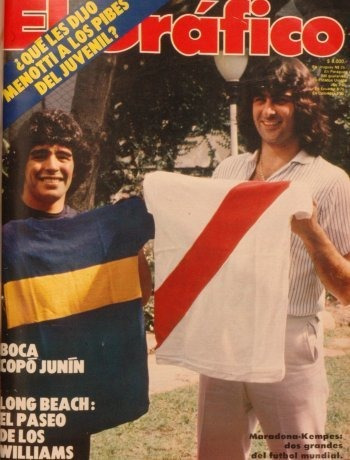 El Grafico 3206 Reportaje Maradona Y Kempes