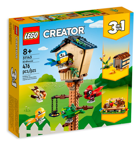 Lego Creator 3 En 1 Pajarera