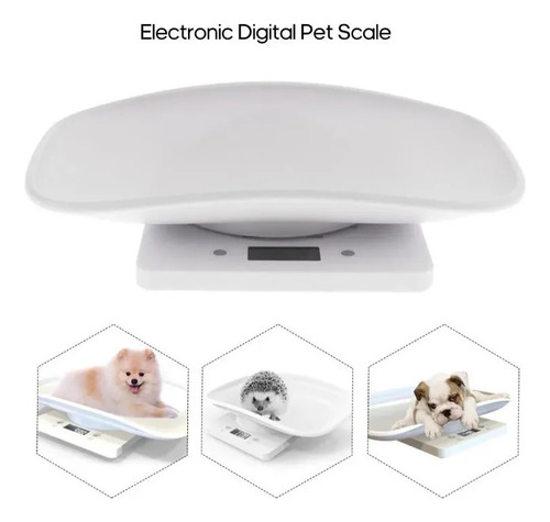 Filhotas Electrónicas Con Báscula Digital Lcd De 10 Kg Para