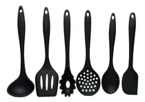 Comprar Colher Concha Escumadeira Espátula  Conjunto Cozinha 6 Peças