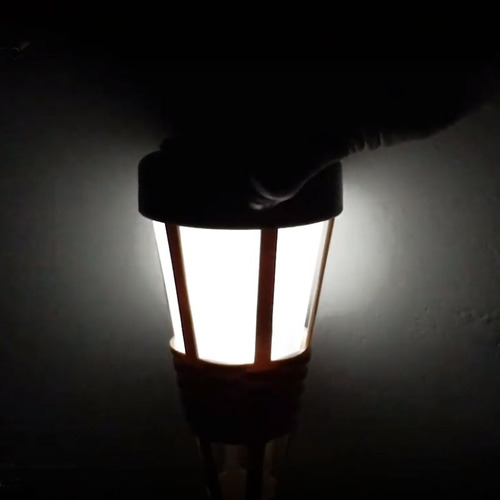 Lámpara Solar 40 Led Antorcha 3 Modos Luz Exterior Ip65 Deco